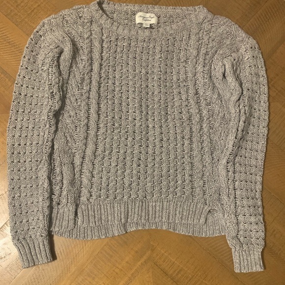 American Eagle AEO Chunky Knit Sweater - Picture 2 of 5